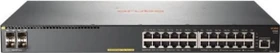 HPE Aruba 2930F 24G Rackmount Gigabit Managed Switch, 24x RJ-45, 4x SFP, 370W PoE+ (JL261A)