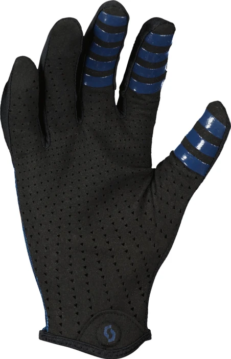 Scott Traction LF Fahrradhandschuhe midnight blue/copper orange