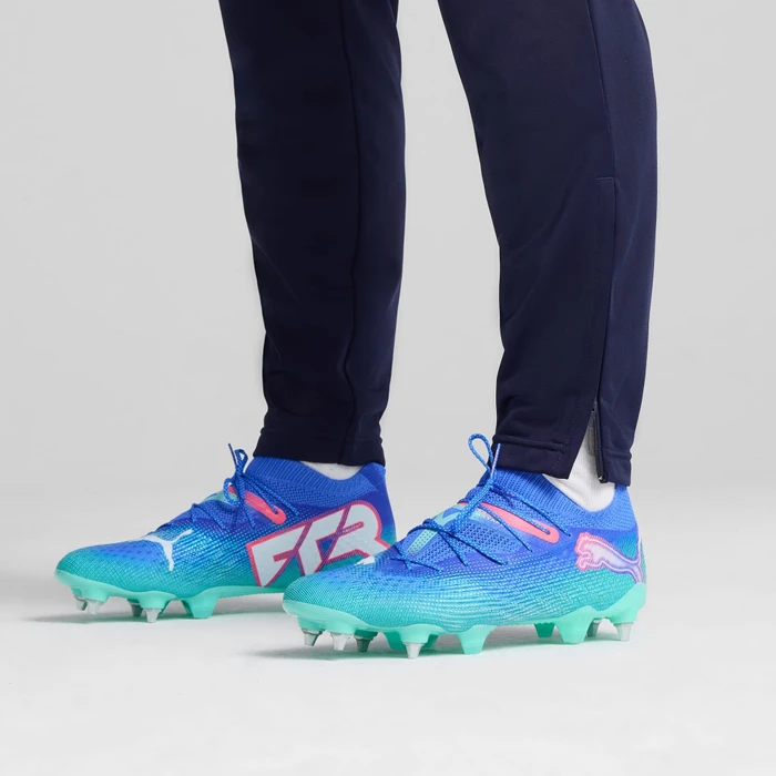 Puma Future 7 Ultimate MxSG bluemazing/puma white/electric peppermint (Junior)