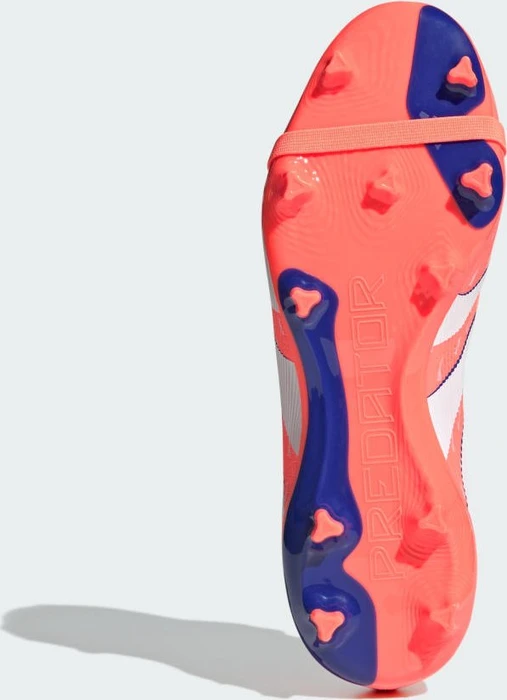 adidas Predator League Fold-Over Tongue MG signal coral/cloud white/beam orange