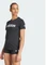 adidas Loungewear Essentials Slim Logo T-Shirt kurzarm schwarz/weiß (Damen) Vorschaubild