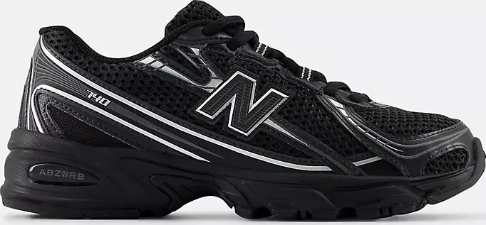 New Balance 740 black/silver metallic (Junior)