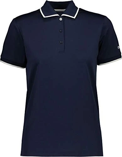 CMP Stretch Pique Poloshirt kurzarm blau (Damen)