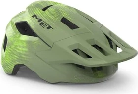 MET Shelter Kinderhelm lime green/matt