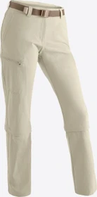 Maier Sports Arolla Capri Zip-Off Hose lang brown rice (Damen)