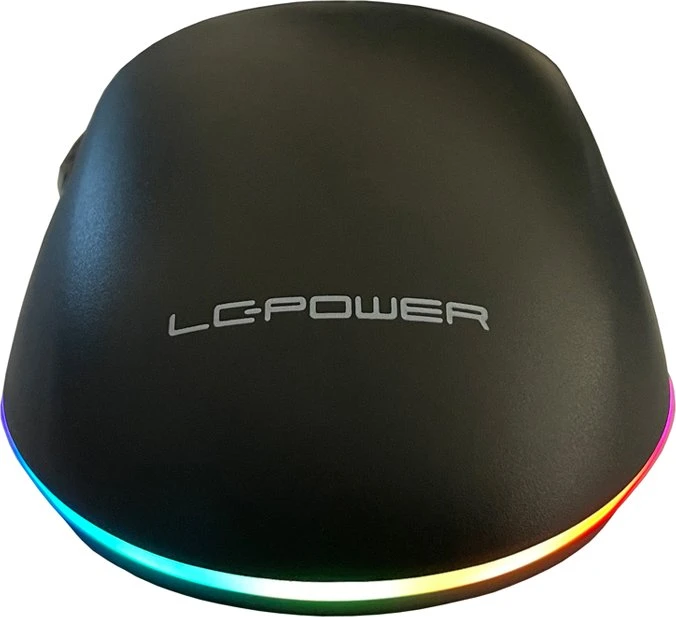 LC-Power m900B-C-W Gaming Funkmaus schwarz, USB