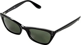 Ray-Ban RB2299 Lady Burbank 52mm poliert schwarz/grün