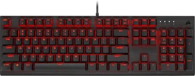 Corsair K60 PRO, LEDs rot, schwarz, Cherry VIOLA, USB, DE