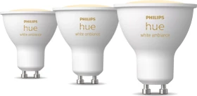 Philips Hue White Ambiance 400 GU10 4.2W, 3 Stück