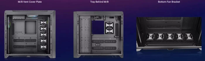 Thermaltake CTE C750 TG ARGB, schwarz, Glasfenster