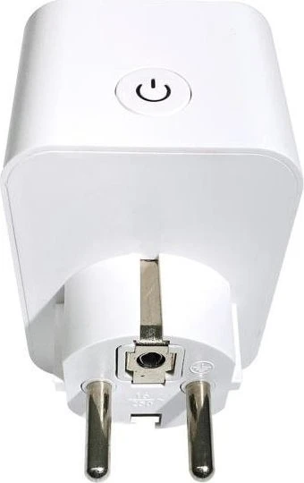 Immax Neo Lite Smart Plug Indoor v2 weiß, 3680W, Typ F, Smart-Steckdose