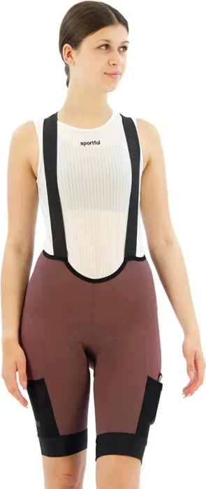 Sportful Supergiara 2 Bibshort Fahrradhose kurz hucleberry (Damen)