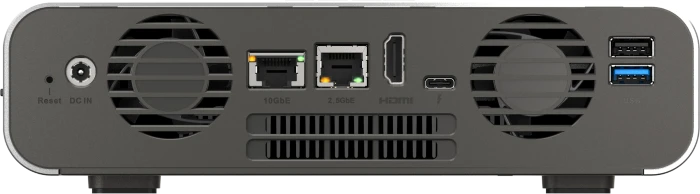 QNAP QuTS hero NASbook TBS-h574TX-i5-16G, 16GB RAM, 1x RJ-45 10GBase-T, 1x RJ-45 2.5GBase-T