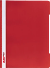 Herlitz Schnellhefter Kunststoff, A4, rot