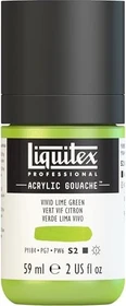Liquitex Professional Acrylic Gouache vivid lime green, 59ml