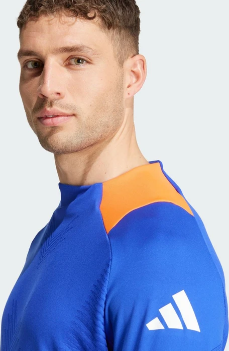 adidas Tiro 24 Pro Funktionsshirt langarm lucid blue/app solar red (Herren)