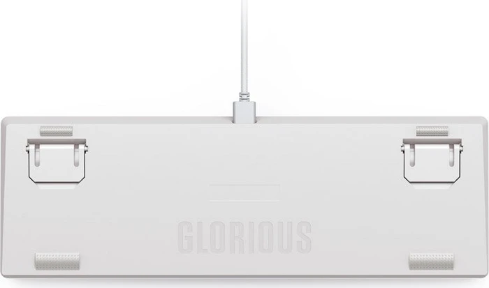 Glorious GMMK 2 Compact, 65%, weiß, LEDs RGB, Glorious Fox Linear, USB, ES