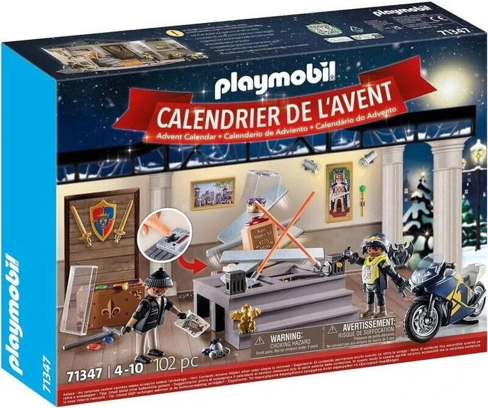playmobil City Action - Adventskalender Polizei Museumsdiebstahl