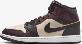 Nike Air Jordan 1 Mid SE velvet brown/sanddrift/metallic gold/earth (Herren)