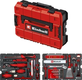 Einhell E-Case Renovierung Handwerkzeugset inkl. Koffer, 78-tlg.