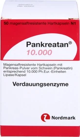Nordmark Pankreatan 10.000 Kapseln, 50 Stück