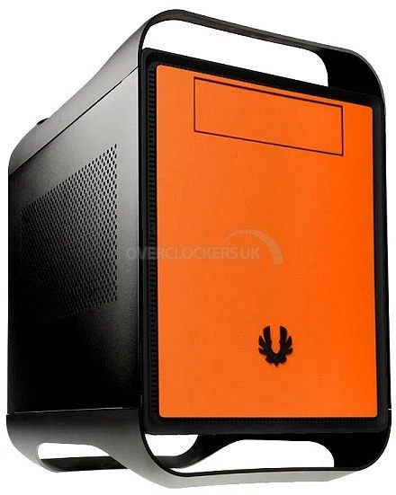 BitFenix Prodigy Cheetah schwarz/orange, Mini-ITX