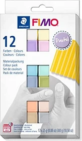 Staedtler Fimo Soft Materialpackung 300g pastel