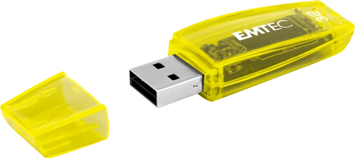 Emtec C410 Neon 16GB, USB-A, USB 2.0, 3er-Pack