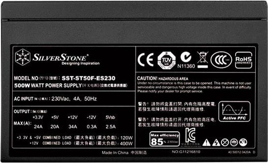 SilverStone Strider Essential Series 500W, ATX 2.4