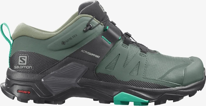 Salomon X Ultra 4 GTX duck green/black/mint leaf (Damen)