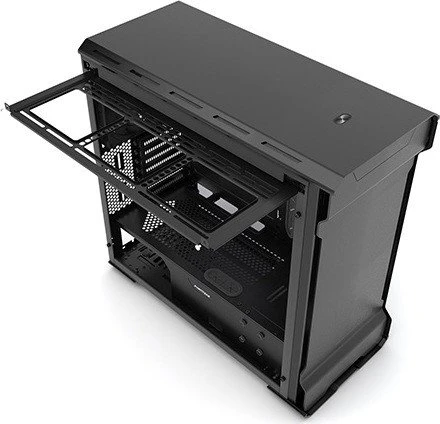 Phanteks Enthoo Evolv ATX Tempered Glass schwarz, Glasfenster