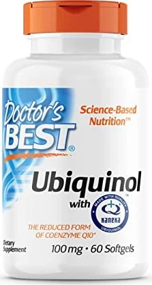 Doctor's Best Ubiquinol mit Kaneka QH 100mg Kapseln, 60 Stück