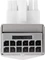 Kolink Core Pro 12V-2x6 Winkeladapter 90°, Typ 1, Sense-Pins an der Oberseite, weiß Vorschaubild