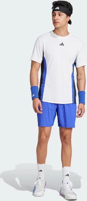 adidas Tennis Pro Heat.Rdy FreeLift Funktionsshirt kurzarm white/lucid blue/black (Herren)