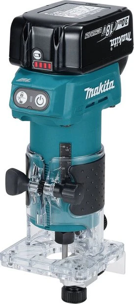 Makita DRT52SF LXT Akku-Oberfräse inkl. Koffer + Akku 3.0Ah