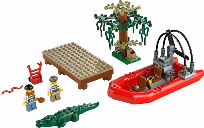 LEGO City Sumpfpolizei - Banditenversteck im Sumpf