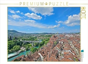 Calvendo Blick vom Dom auf die Kornhausbrücke in Bern