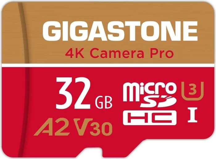 Gigastone 4K Camera Pro R95/W30 32GB Kit, UHS-I U3, A2, Class 10