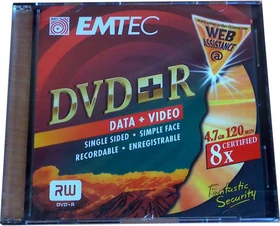 Emtec DVD-R 4.7GB, 8x,  1er Pack