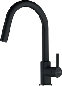 Franke Lina ausziehbar onyx