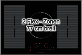 Wolkenstein by PKM WIF77-2FZF Induktionskochfeld autark