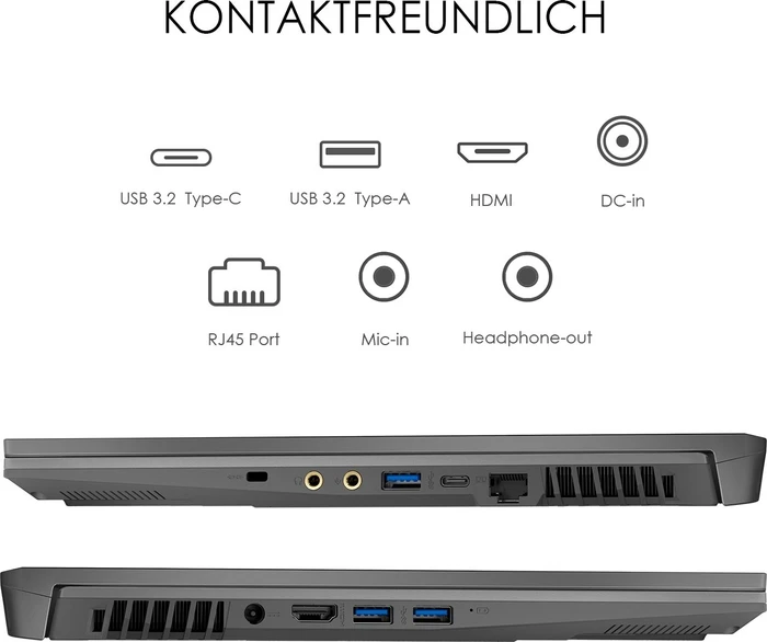 MSI WF75 10TJ-217 Mobile Workstation WF75 10TJ-217, Space Grey, Core i7-10750H, 32GB RAM, 1TB SSD, Quadro T2000, DE
