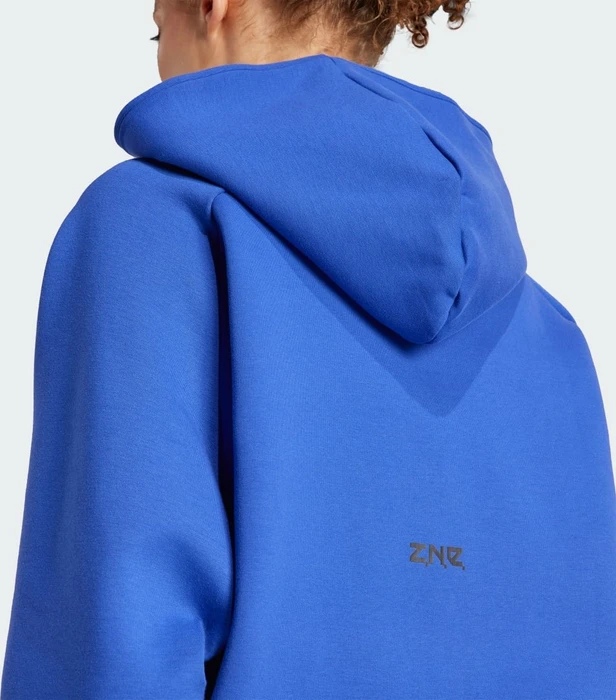 adidas Z.N.E. Zip Hoodie semi lucid blue (Damen)