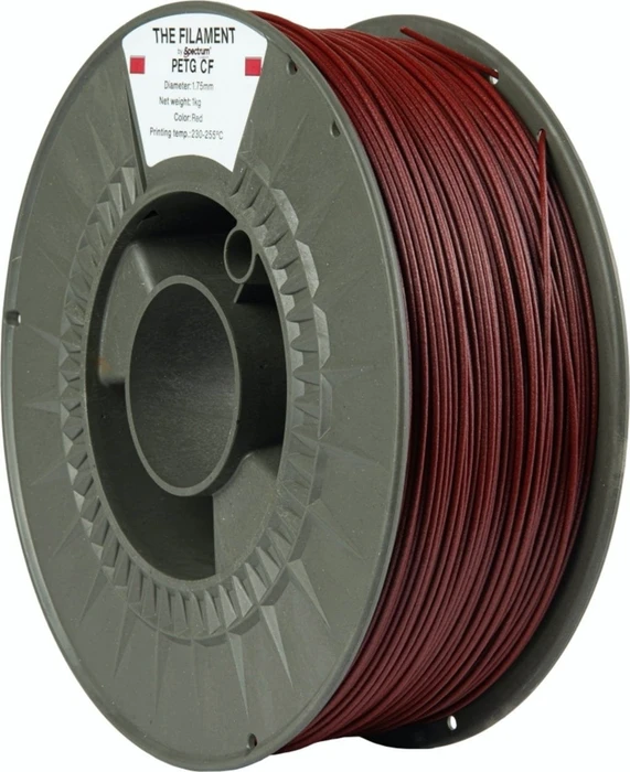 Spectrum PETG CF, rot, Spule, 1.75mm, 1.00kg