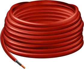 LogiLink Solar-Installationskabel H1Z2Z2-K 6mm² CU rot 25m