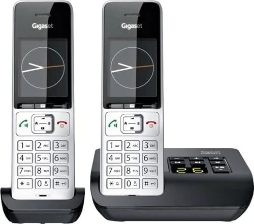 Gigaset Comfort 500A Duo schwarz/silber
