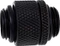 Alphacool Eiszapfen Doppelnippel G1/4", schwarz Vorschaubild