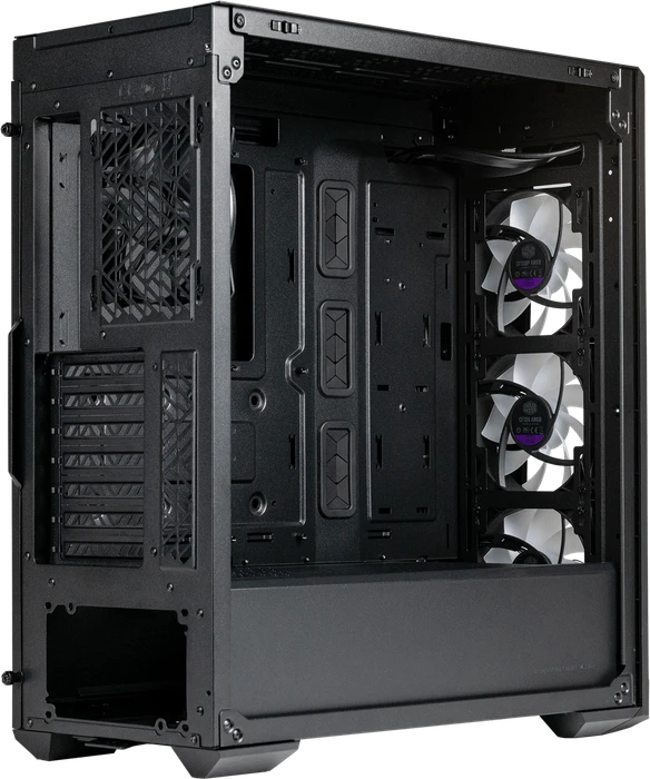 Cooler Master MasterBox 520 Mesh, schwarz, Glasfenster