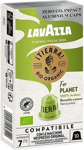 Lavazza Tierra For Planet Kaffeekapseln, 10 Stück