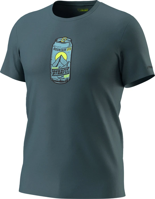 Dynafit Graphic Cotton T-Shirt kurzarm cinder/beer can (Herren)